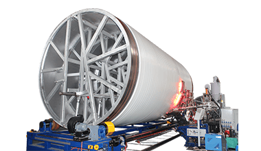  HDPE/PP Spiral Tank Winding Machine