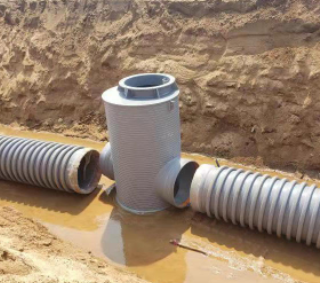 HDPE spiral pipe machine